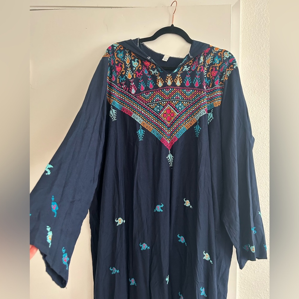 Palestinian Tatreez Kaftan Thobe